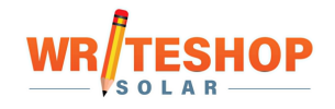 Writeshop Solar Logo
